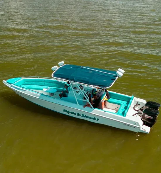 LANCHA DISFRUTA EL MOMENTO DE 29FT