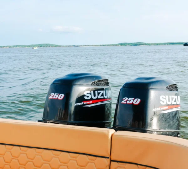 2 motores de 250 hp Suzuki de la lancha Soficris