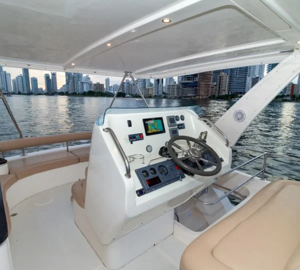 Consola de mando del yate Hope 47FT