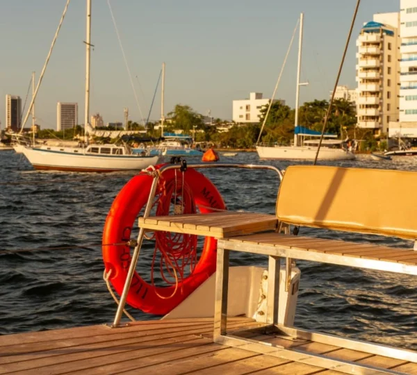 Asiento del catamarán MauiOcean 44FT